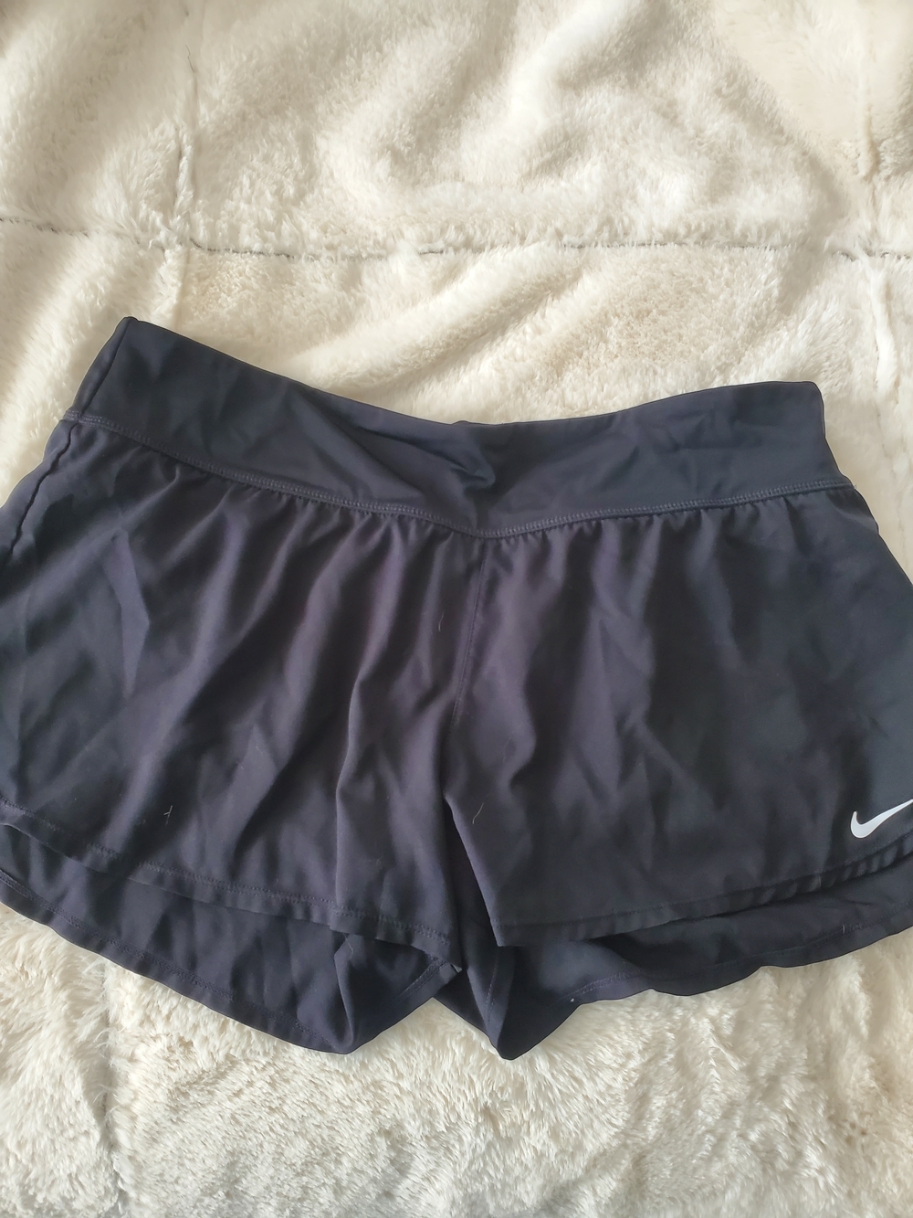 Nike Women's Black Athletic Running Shorts L